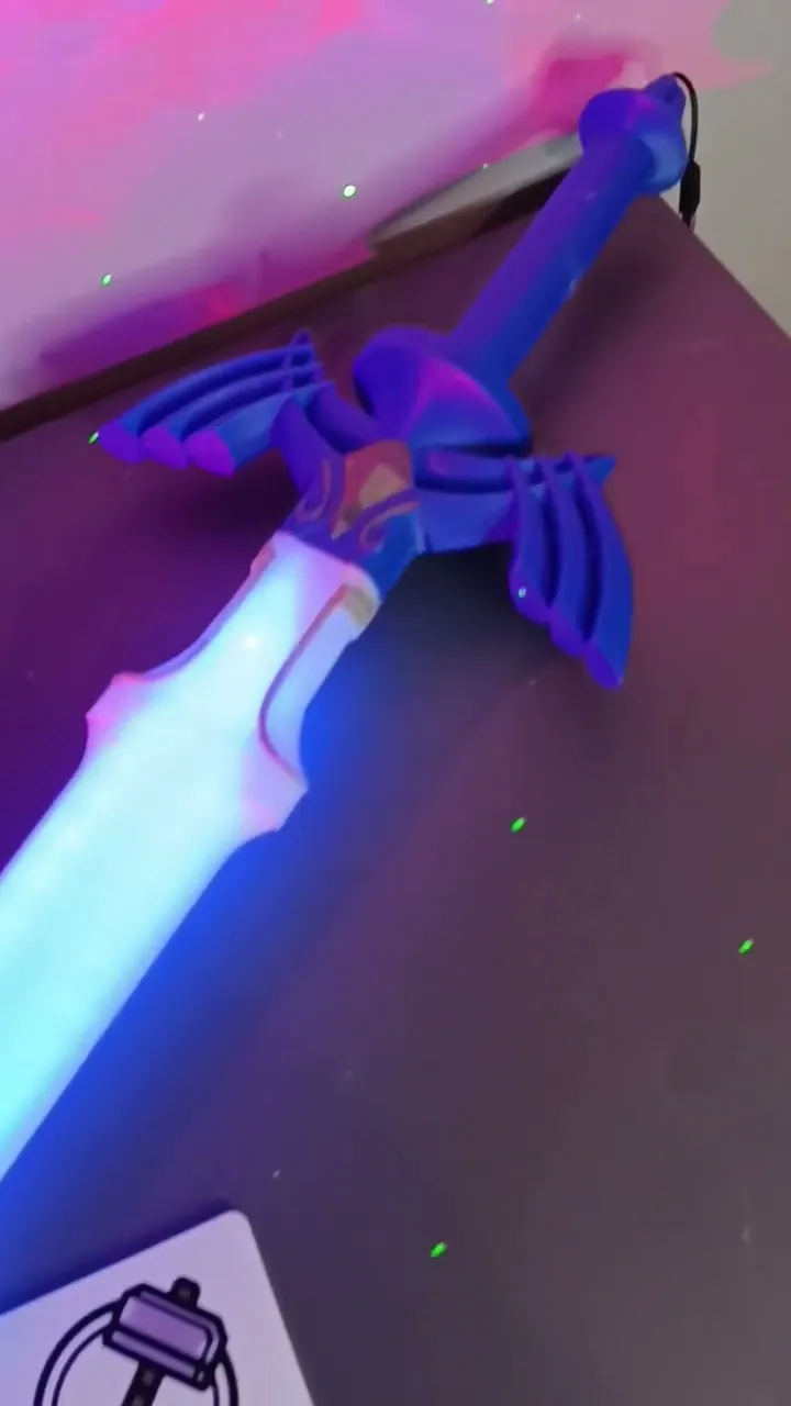 LED Zelda Master Sword Remix