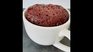 كيكه المج السريعه في الميكروويف مع رضوى سليم 