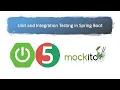 Unit and Integration Testing in Spring Boot