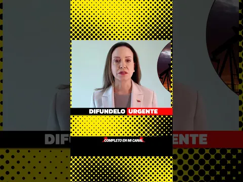 ATENCIÓN ANUNCIO de Maria Corina Machado para Venezuela