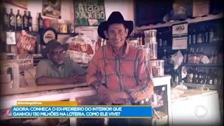 Conheça o pedreiro que ganhou R$ 130 milhões na loteria