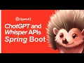 Integrating ChatGPT and Whisper APIs into Spring Boot Microservice Java Puzzle
