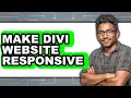How To Make Divi Website Responsive - Easy Guide