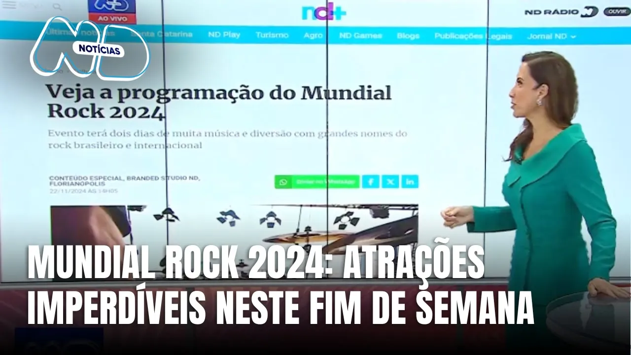 Confira a programação do Mundial Rock 2024 em São José