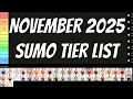 Sumo Tier List November Kyushu 2025 Rankings