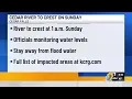 Cedar Falls warns residents of potential flooding as Cedar River levels rise