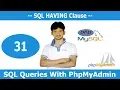 MySQL Database Tutorials in Bangla Part-31 SQL HAVING Clause