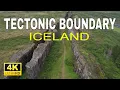 North-American Tectonic Plate Boundary Iceland Tectonic divergence causing all the eart uakes