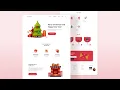 Create a Responsive Christmas Website Design Using HTML CSS JavaScript