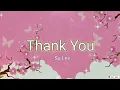 Download Lagu Lirik Lagu Thank You