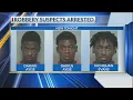 3 arrested in Beaufort County armed robbery