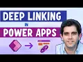 Power Apps Deep Linking to Screen App StartScreen OnStart