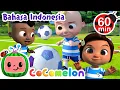 Download Lagu Lagu Sepak Bola dengan Bayi! ⚽ | CoComelon Bahasa Indonesia - Lagu Anak Anak | Nursery Rhymes