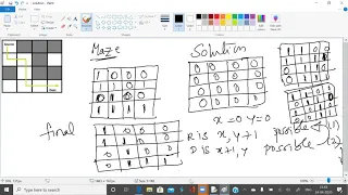 Recursive Backtracking problem - Rat in a Maze