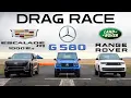 Download Lagu G580 vs Escalade IQ Sport vs Range Rover P550e