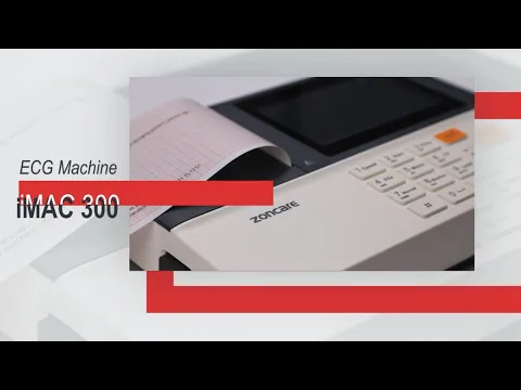 iMAC 300, 3-CH ECG Machine, Practical and Intelligent