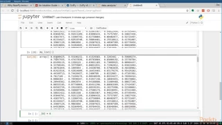Learning Python Data Analysis Array Features Bucketting Arrays Histogram Func packtpub com