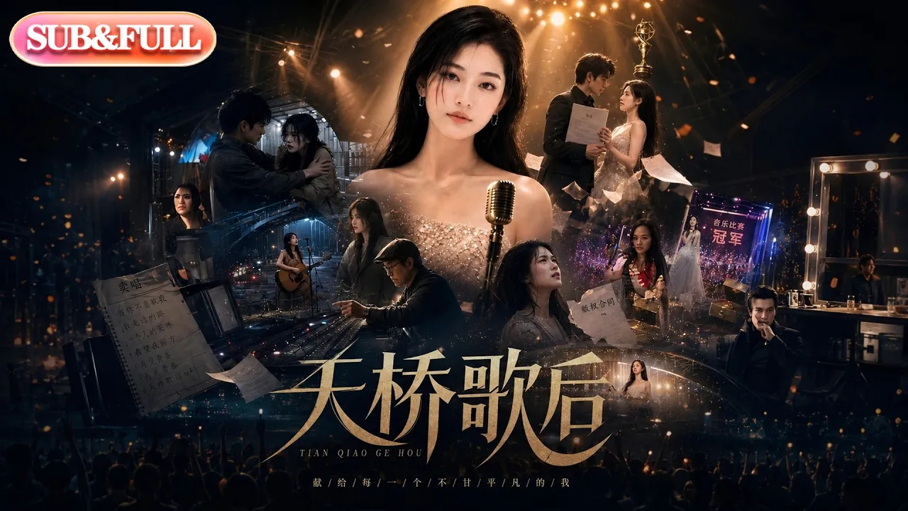 【全集FULL】《天桥歌后》| AI短剧 | ENG SUB #薄荷听书 #cdrama #latest #热门短剧 #都市 #重生 #逆袭 #现代 #甜宠 poster