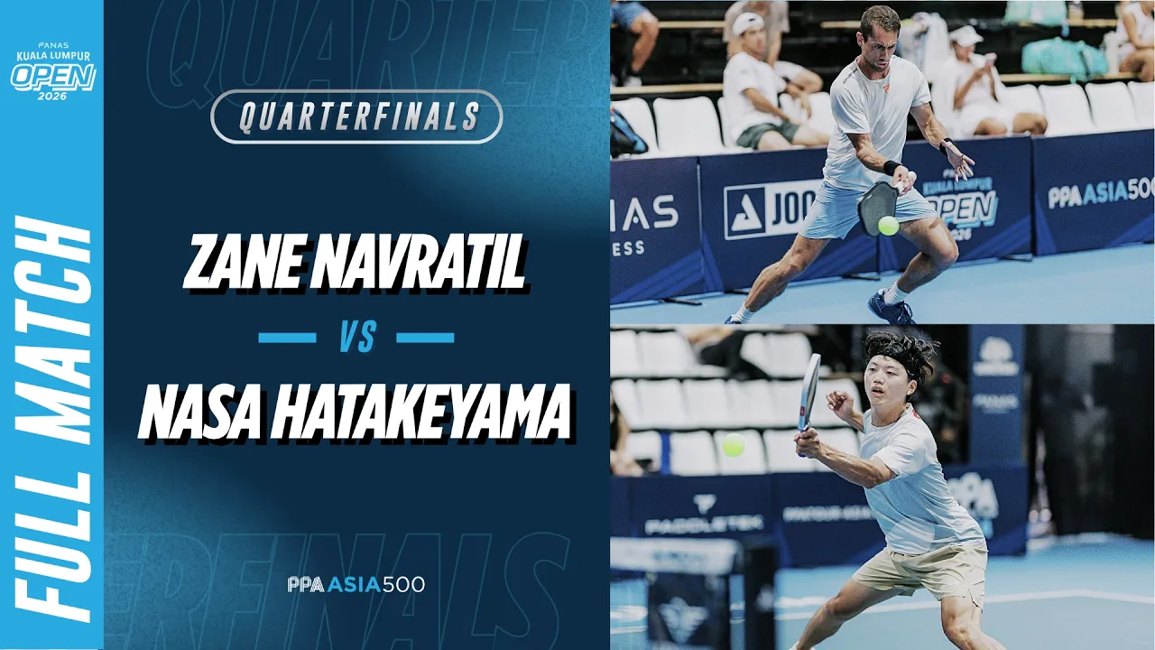 Zane Navratil vs Nasa Hatakeyama - Men's Singles Quarterfinals | Panas Kuala Lumpur Open 2026