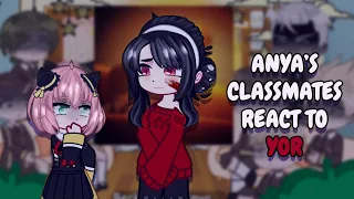 Anya S Classmates Teacher React To Yor Forger Gacha React 