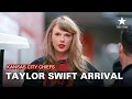 Taylor Swift Arrives at Arrowhead Stadium to Watch Boyfriend Travis Kelce Play Buffalo Bills