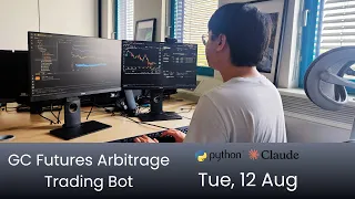 Live Algorithmic Trading with Python and Claude Code - Wed 12 Aug 2026