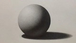 تعلم رسم وتظليل الكره أساسيات الرسم 