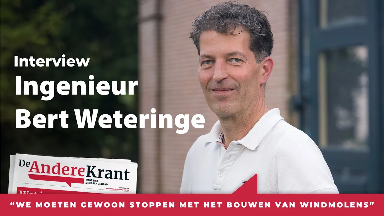 “We moeten gewoon stoppen met het bouwen van windmolens” | Bert Weteringe
