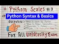 Understanding Python Syntax A Beginner s Guide Python Programming Code Hacker