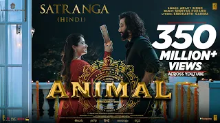 animal satranga song ranbir kapoor rashmika sandeep v arijit shreyas p siddharth garima bhushan k