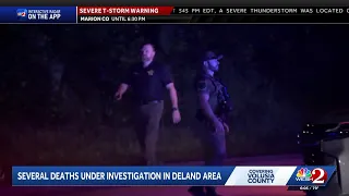 Multiple death investigations ongoing in DeLand area