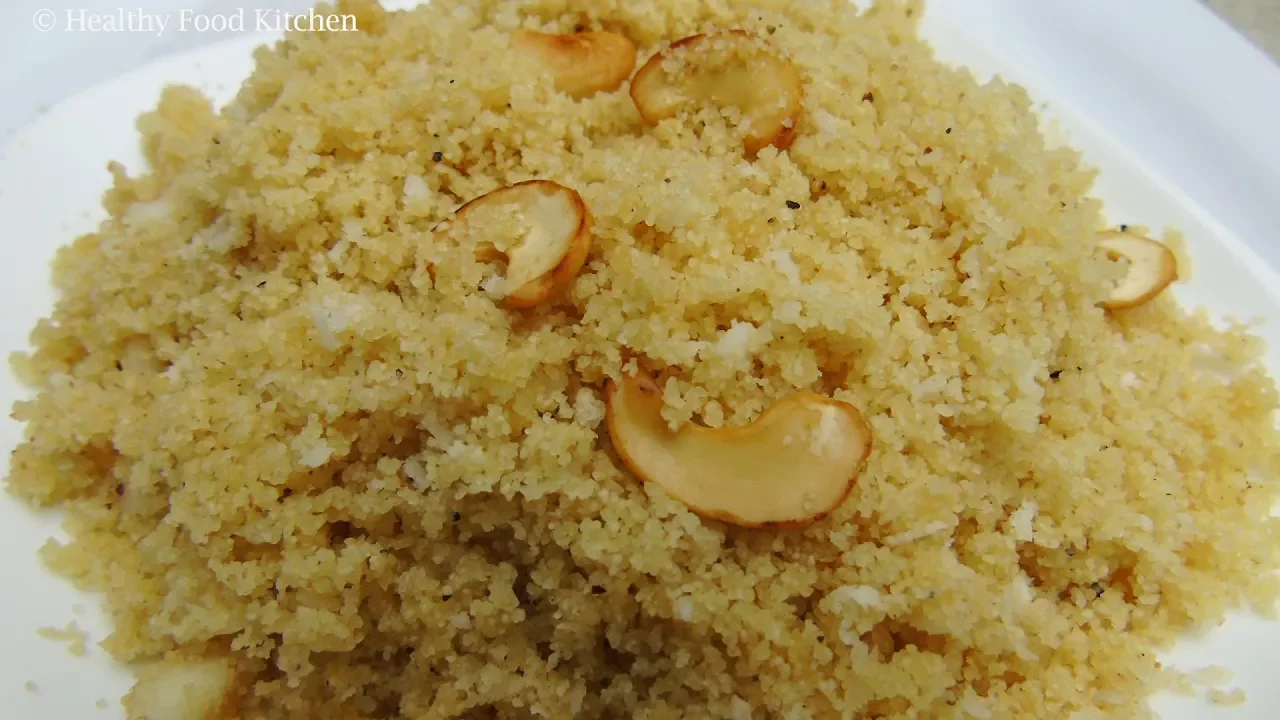 Sweet & Soft Rava Puttu Recipe - Rava Puttu Recipe in Tamil - Quick and easy Rava Puttu