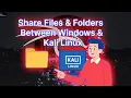 How to Transfer Files Between Windows 11 and Kali Linux in VirtualBox Share Folders Easily
