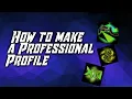 How to make a professional Profile Picture Remake
