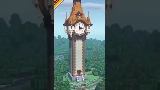 Clock Tower Tutorial Building Minecraft