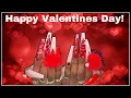 Valentine s Day Nails Coffin Acrylic Nails Acrylic Nails Tutorial Nails Natali Carmona