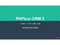 PHPixie ORM 3 0