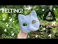 HOW to SMOOTHLY Felt a Therian Cat Mask With NO WRINKLES MASK GIVEAWAY Step by Step Tutorial