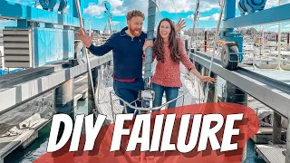 Boat lift out [DIY Failure!]