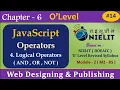 about logical operators in Hindi