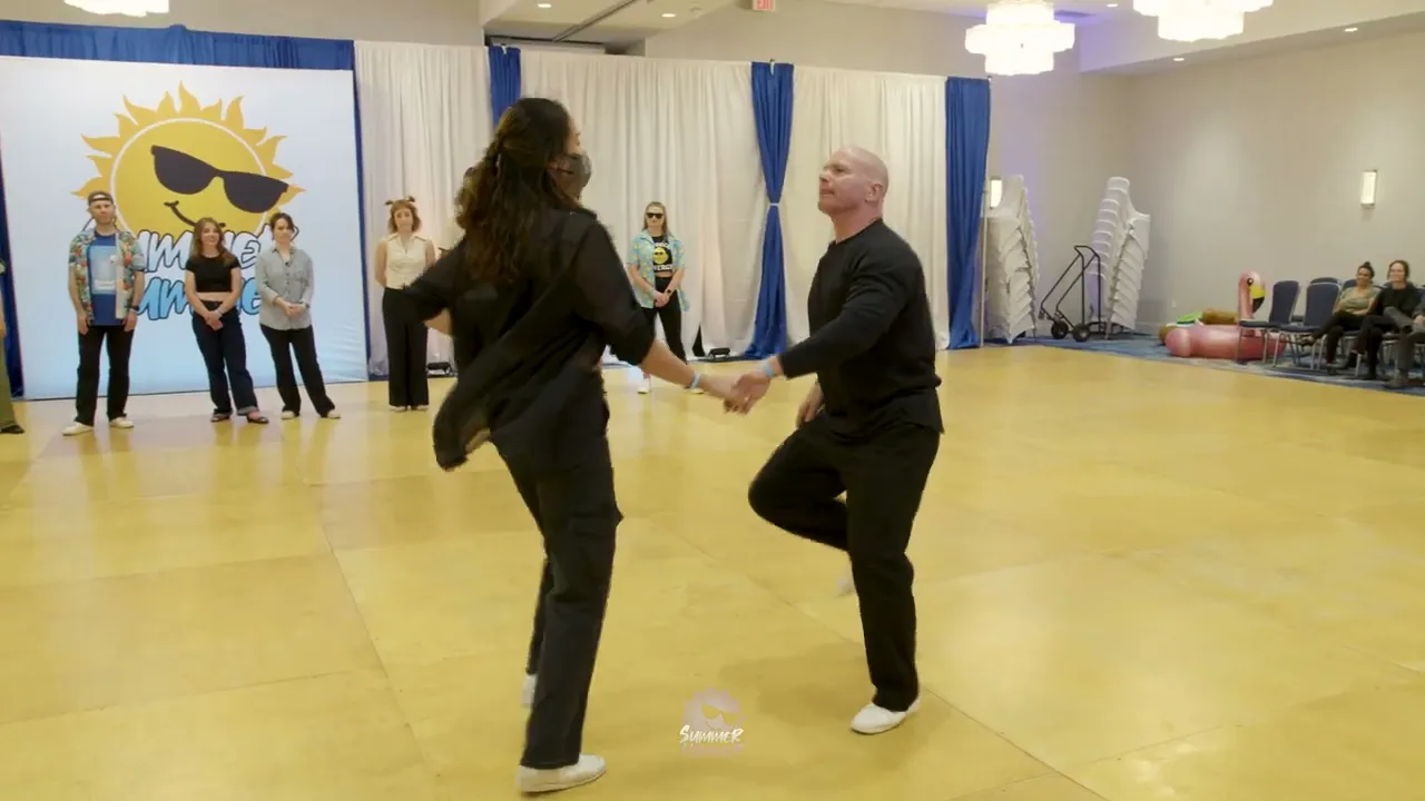 Michael Caro and Hyunhee Lee - 5th place Strictly Advanced Finals - Summer Hummer 2025