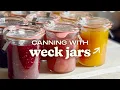 Tips for canning with Weck jars