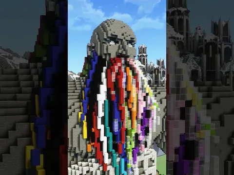 The ULTIMATE Dwarven Fortress! #minecraft #minecraftbuilding #shorts