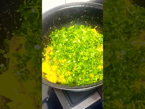 Quick Aloo Methi for Busy Days ⏱️#youtubeshorts #recipe #shorts