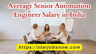 Average Senior Automation Engineer Salary in India