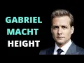 Gabriel Macht Height - How Tall is Harvey Specter