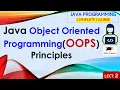 L2 Java Object Oriented Programming OOPS Principles Java Programming Lectures in Hindi