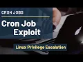 Linux Privilege Escalation Cron Jobs Linux PrivEsc Ep-6