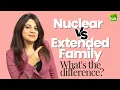 Nuclear Family Vs Extended Family - What's The Difference? English Vocabulary For Beginners  #shorts