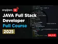 Full Stack Java Developer Course Full Stack Java Developer Tutorial for Beginners Simplilearn